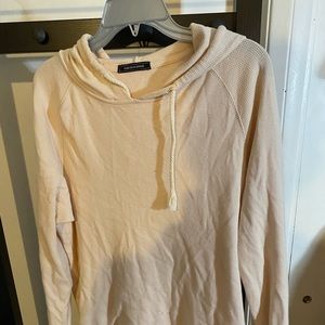 Off white long sleeve with hood